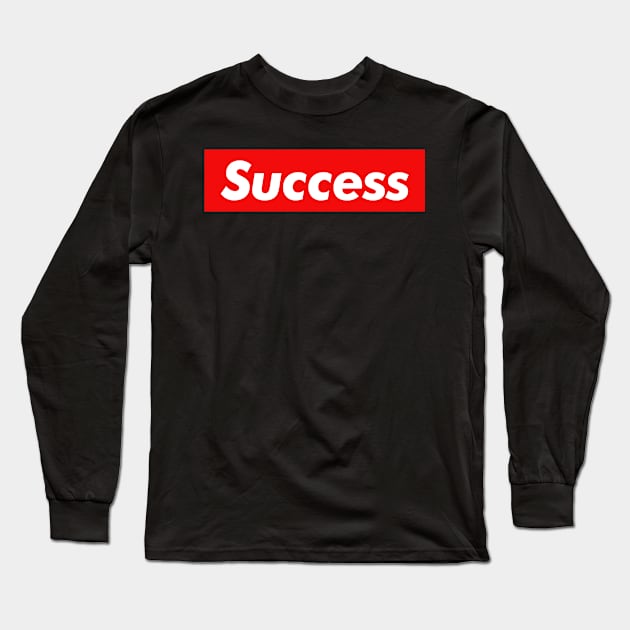 Success Long Sleeve T-Shirt by monkeyflip